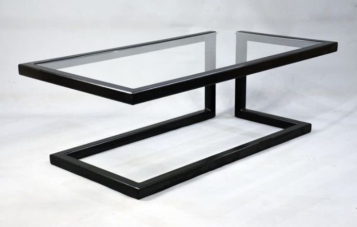 MESA DE CENTRO DE CRISTAL